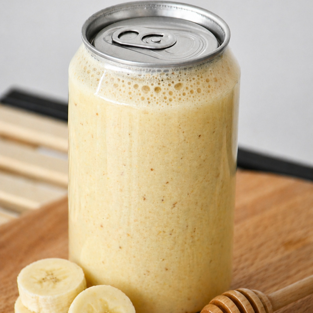 Muzlu Smoothie 330 ml (Protein Tozu İlaveli Seçenek)