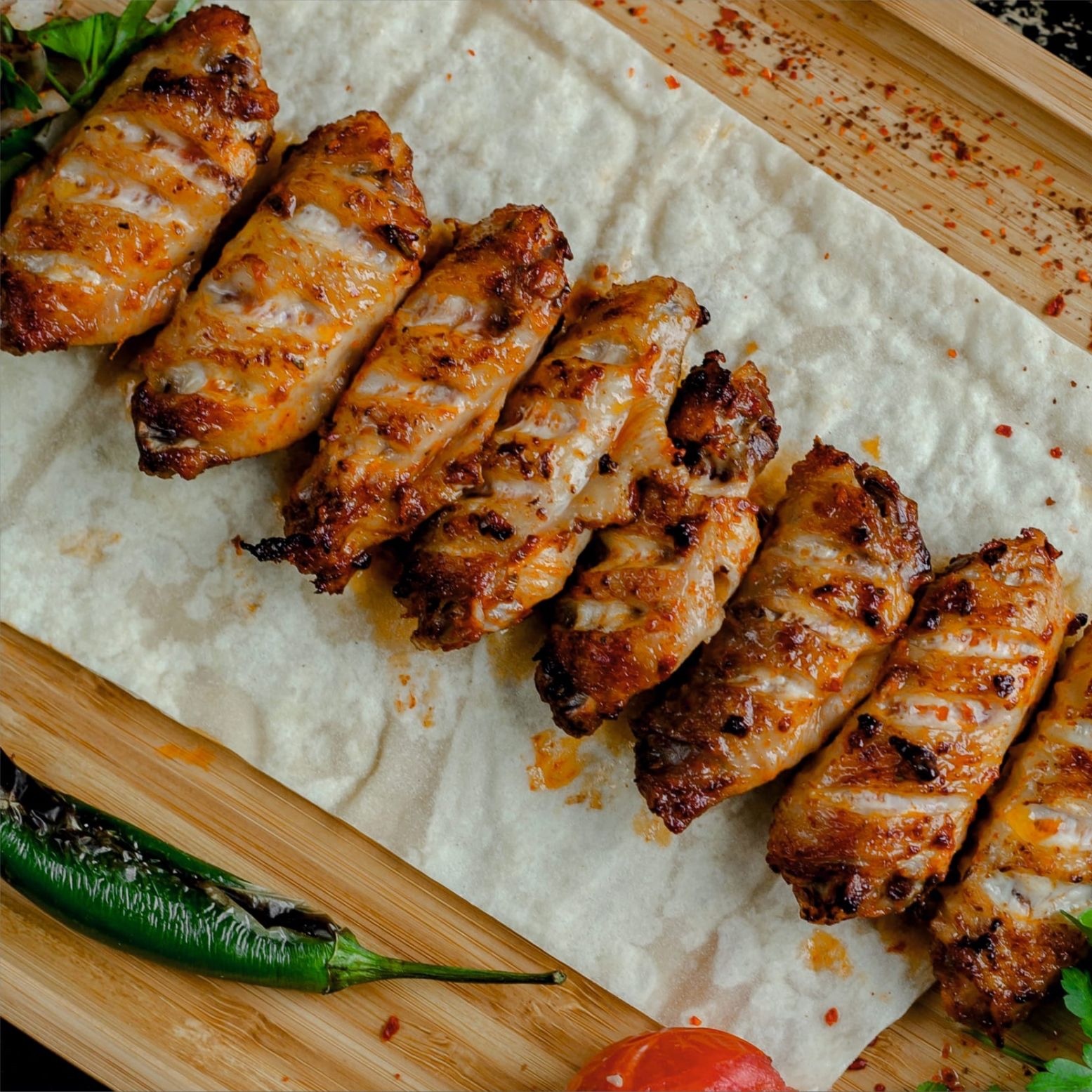 Tavuk Kanat (500 Gr.) Menü
