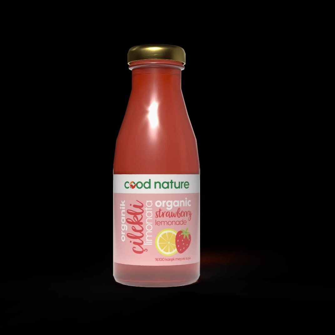 Organik Çilekli Limonata