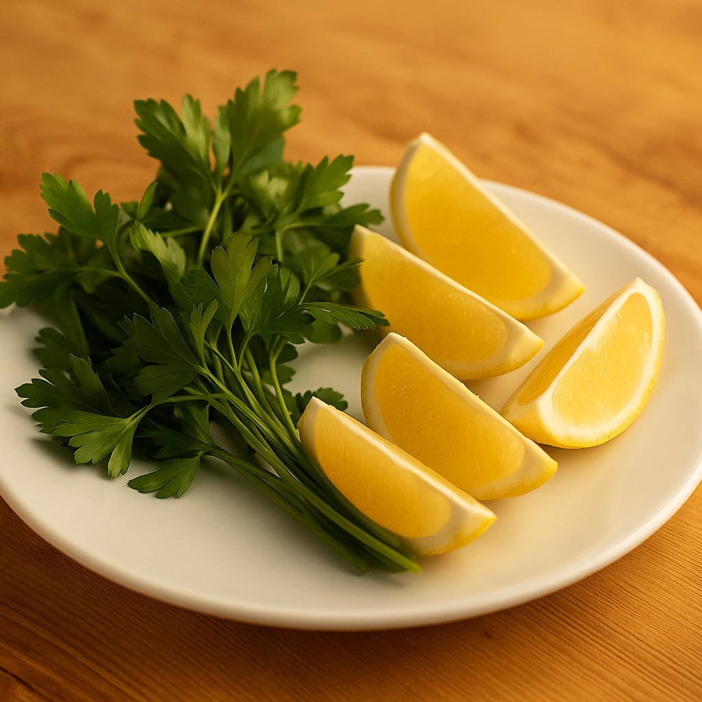 Maydanoz & Limon Tabağı