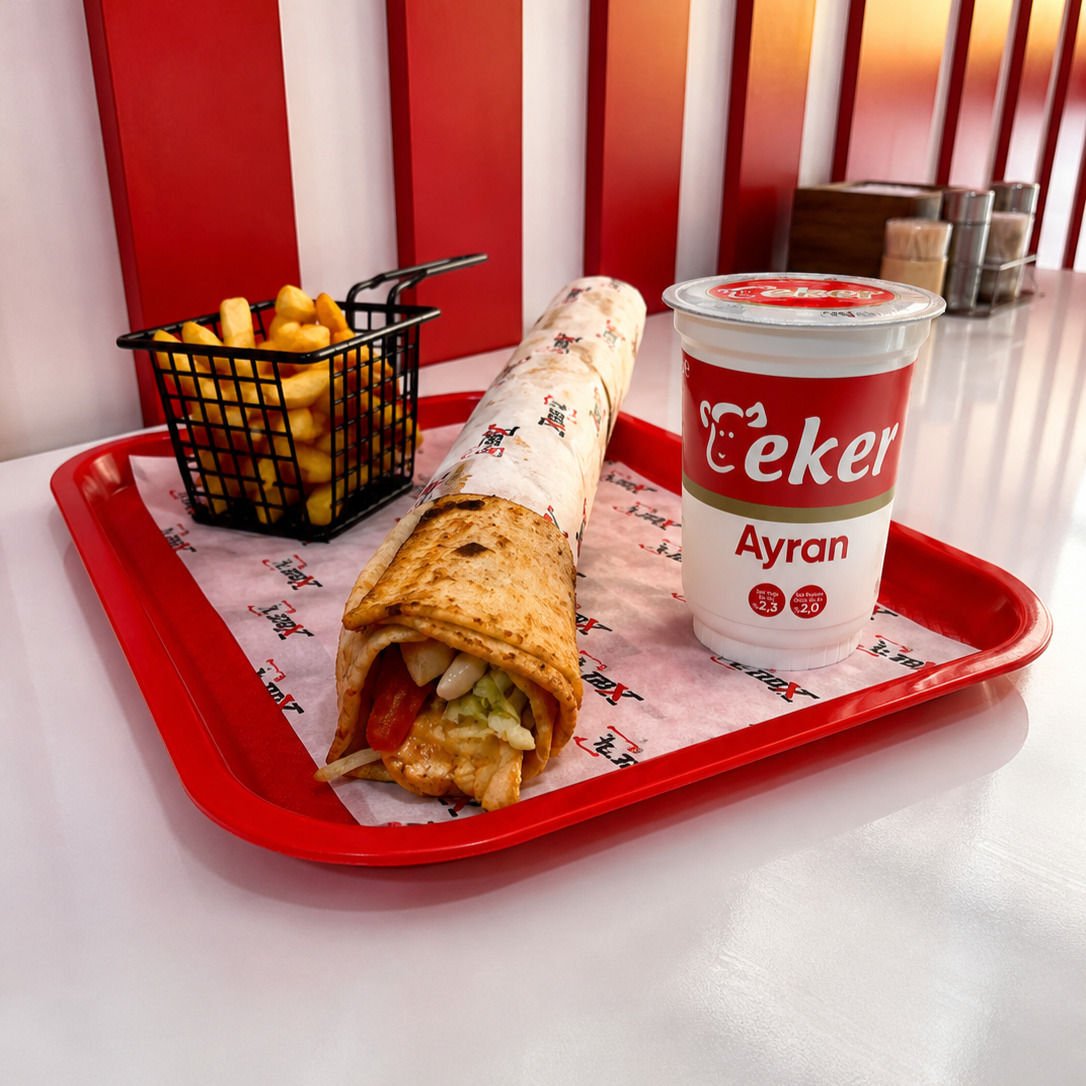 Zurna Dürüm Menü (150 gr)