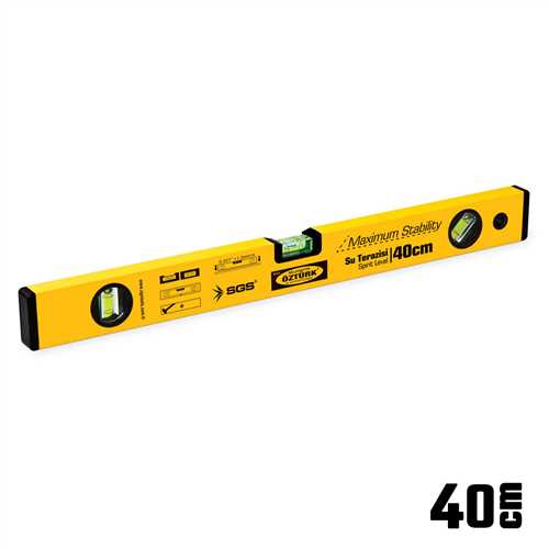 SU TERAZİSİ 40CM (ALÜMİNYUM)