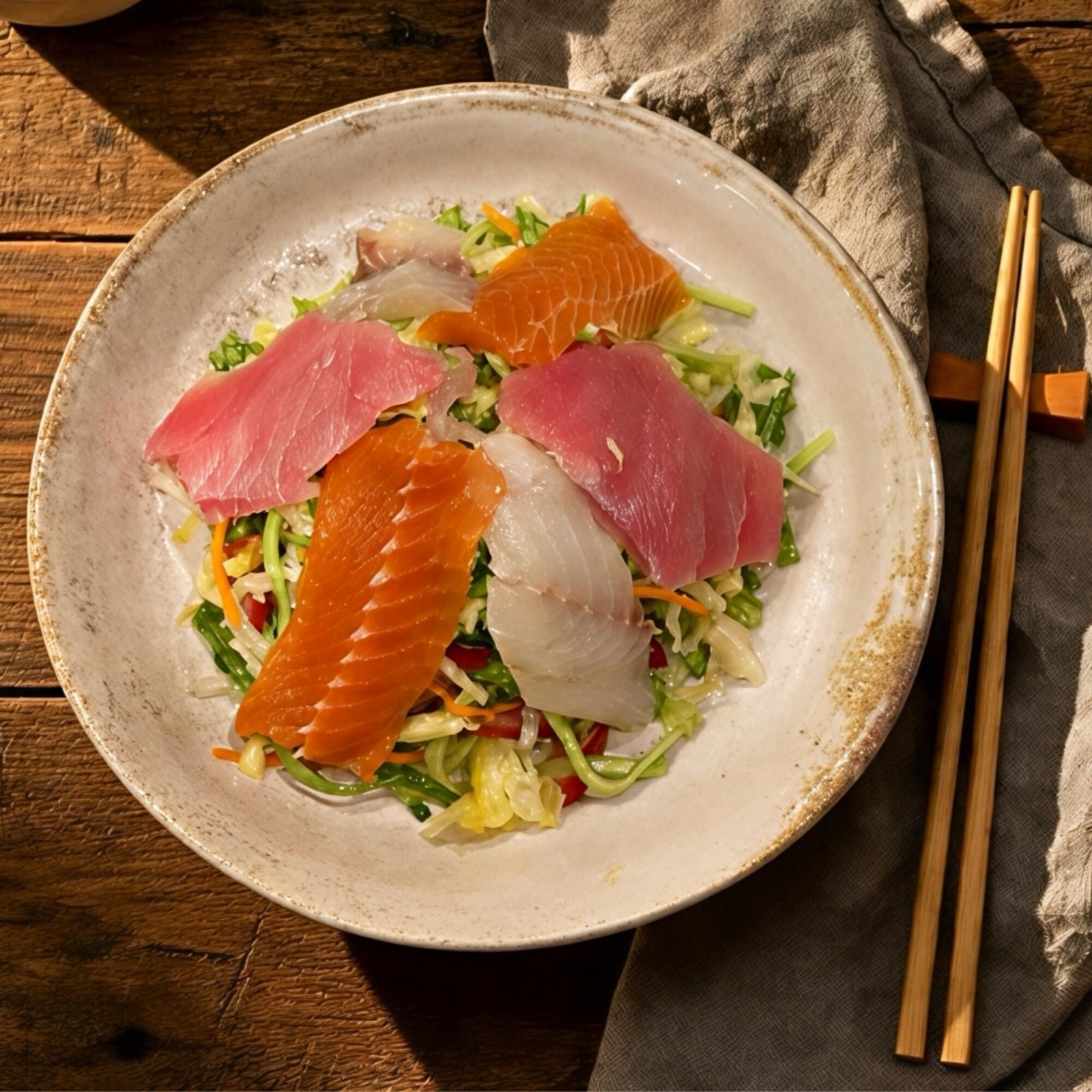 Sashimi Salatası