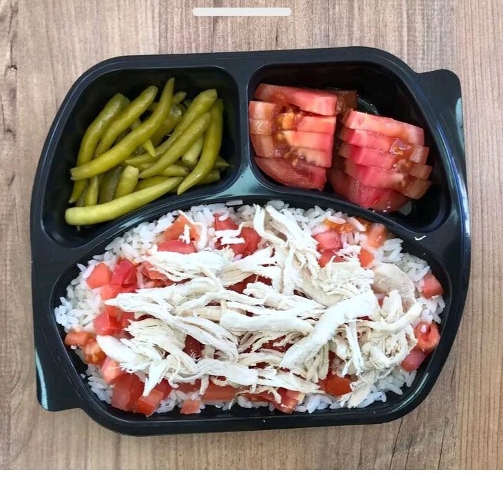 Tavuklu Domatesli Pilav