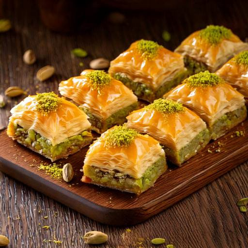 Fıstıklı Baklava ( 500g )
