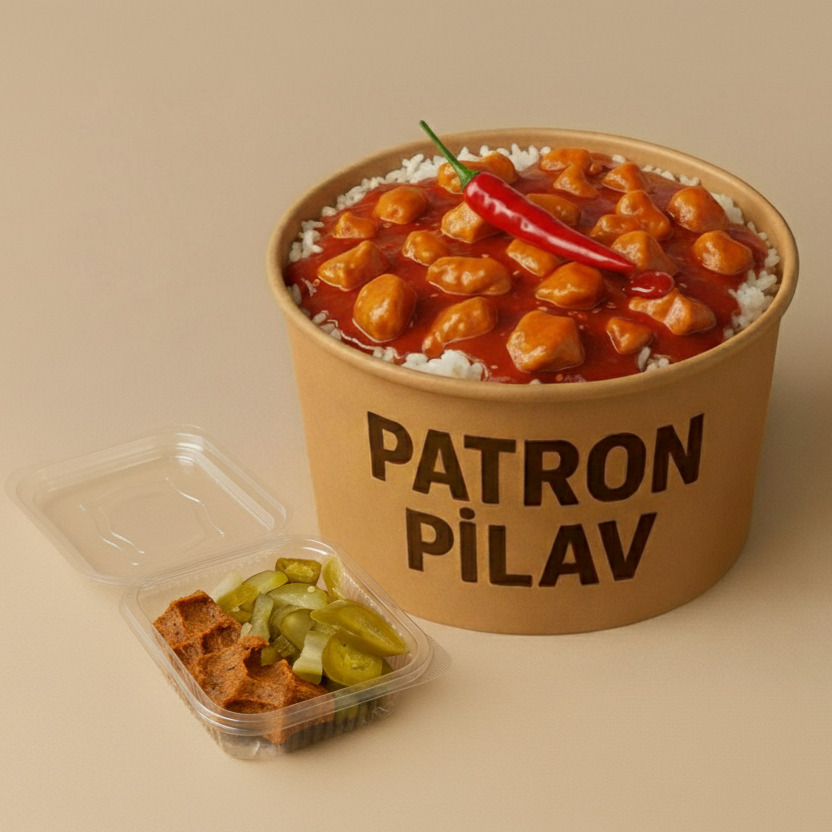 Large Pilav Üstü Meksika Soslu Tavuk