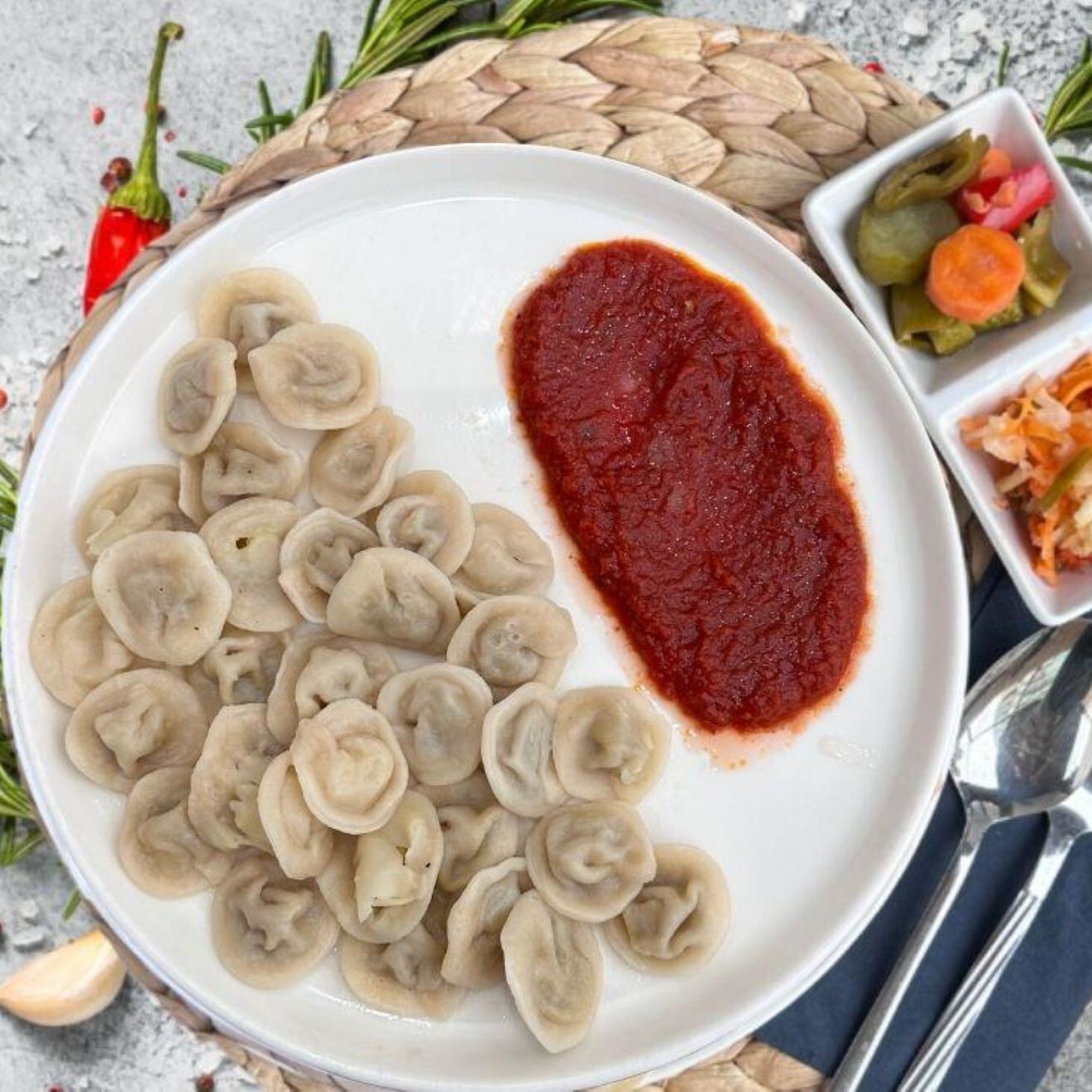 Vegan Pelmeni Patatesli Mantı