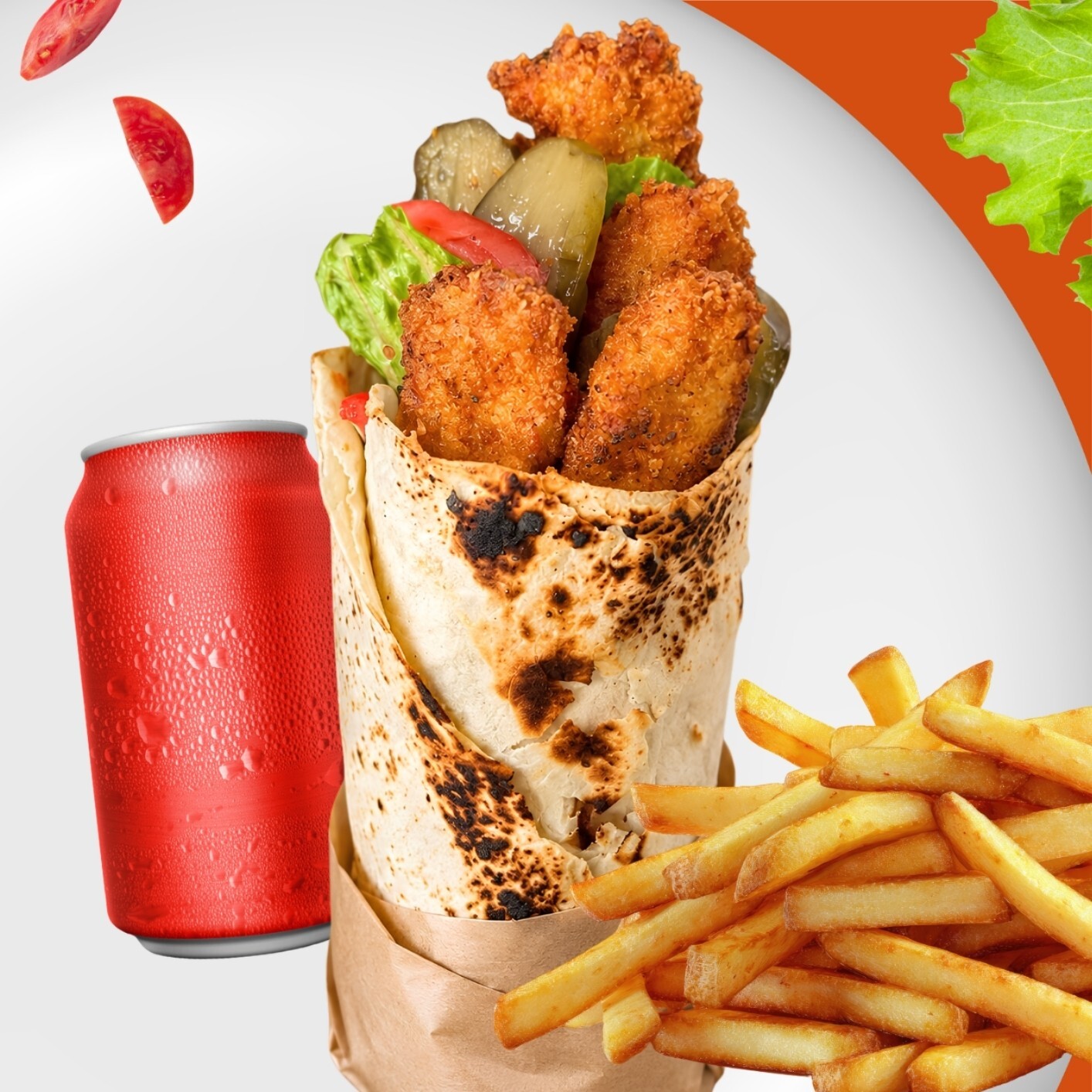 GOLDEN WRAP MENÜ