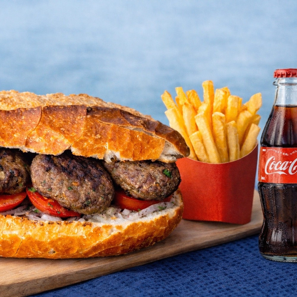 Efsane Köfte Menü(Patates+Coca Cola)