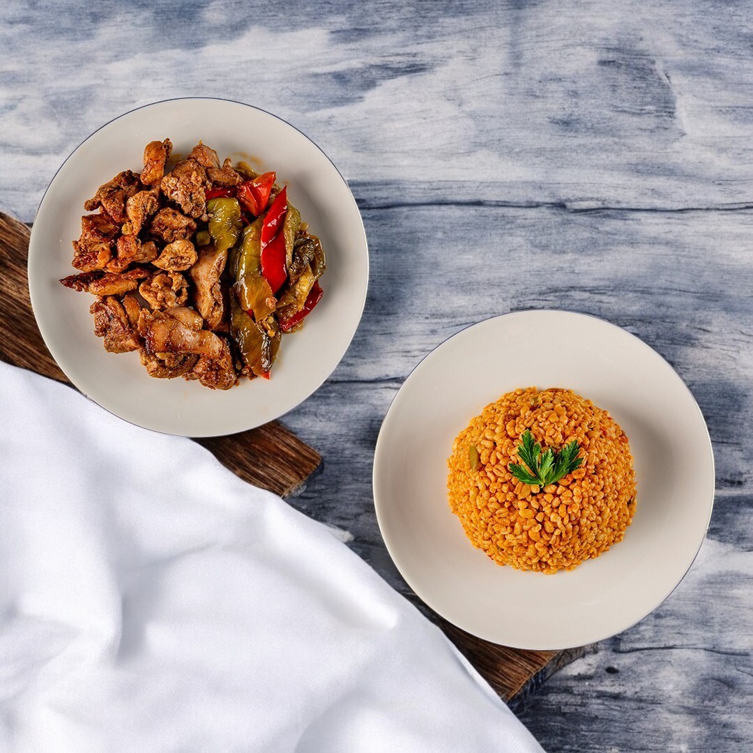 Tahıl ve Alev (Izgara Tavuk Şiş + Bulgur Pilavı)