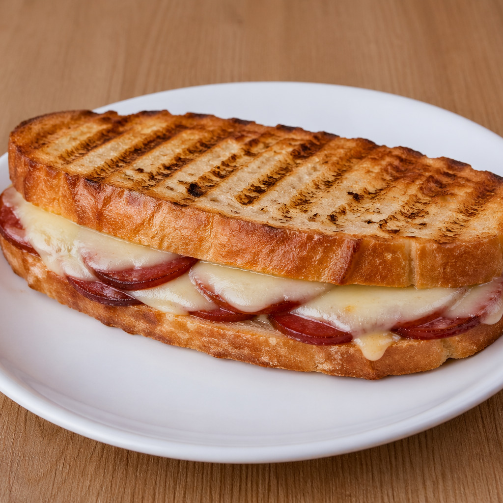 SUCUK KAŞARLI TOST ( EFSANE )