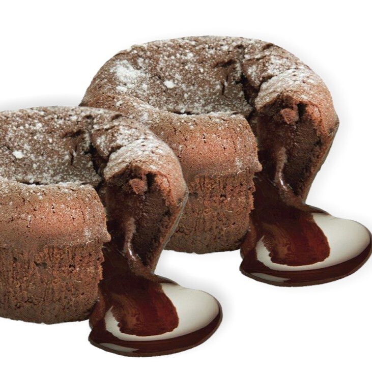 2'li Çikolatalı Sufle