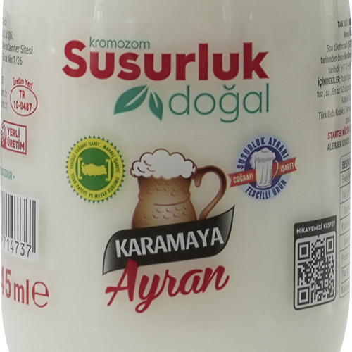 Cam Şişe Susurluk Ayranı 245ml