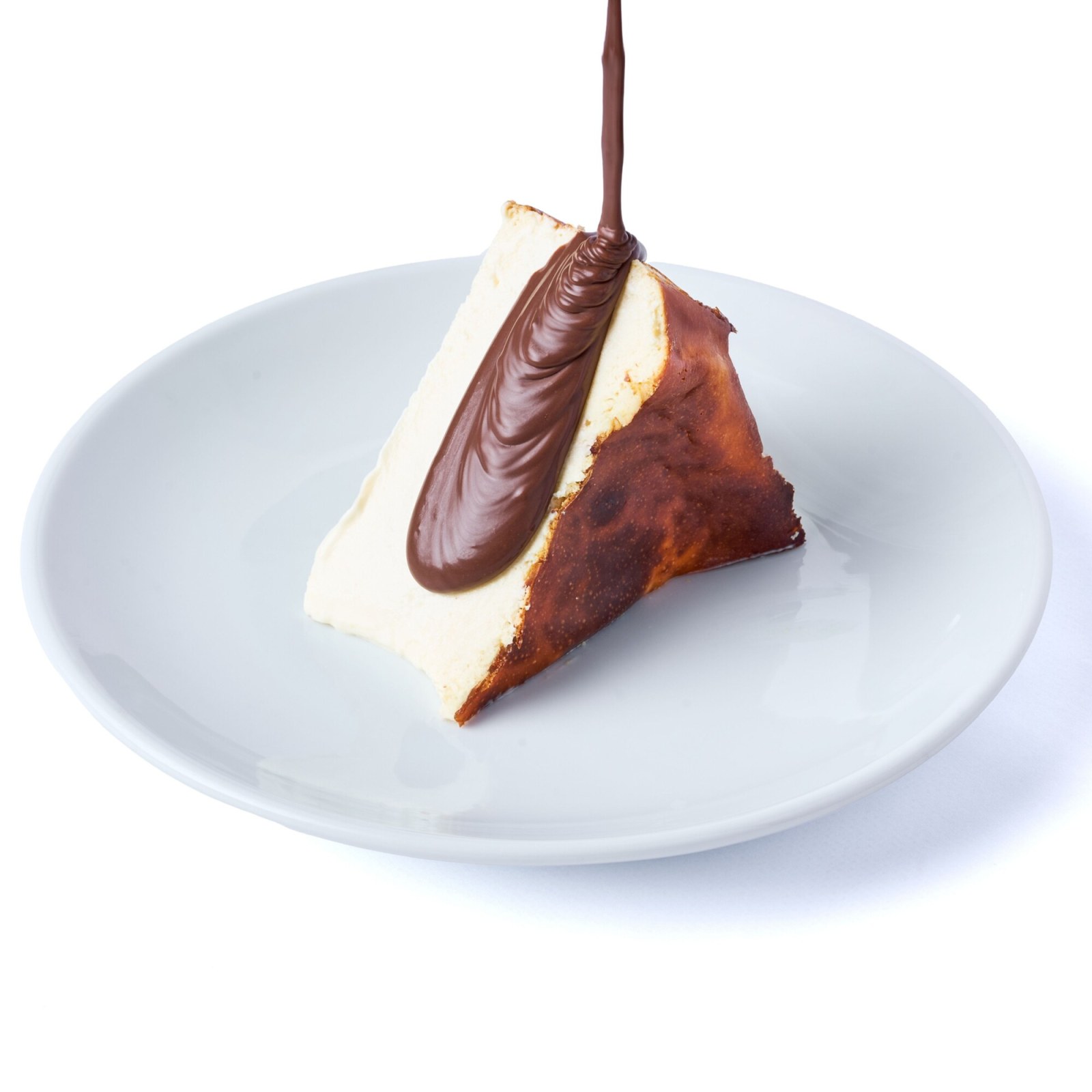 Çikolatalı San Sebastian Cheesecake