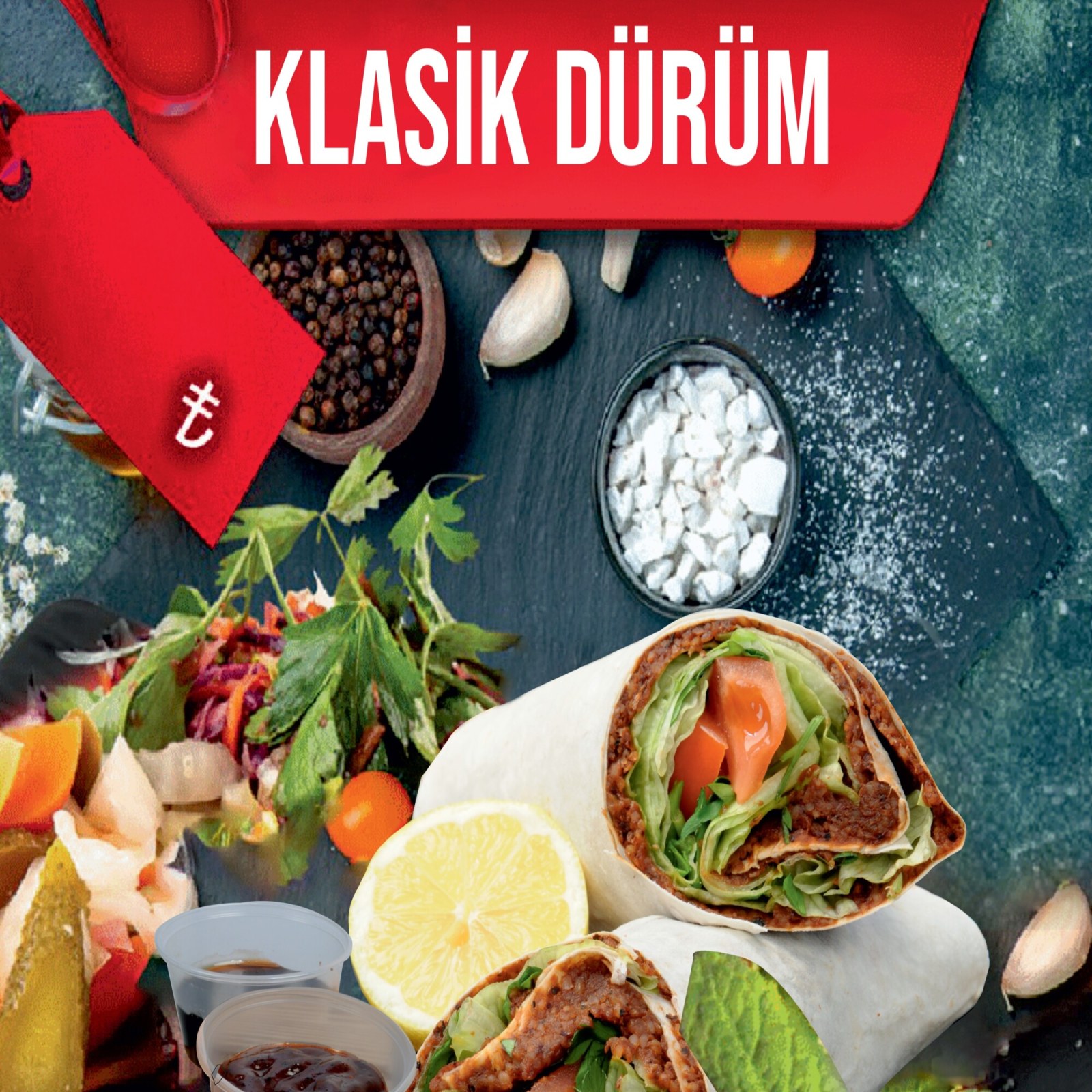 Çiğ Köfte Dürüm