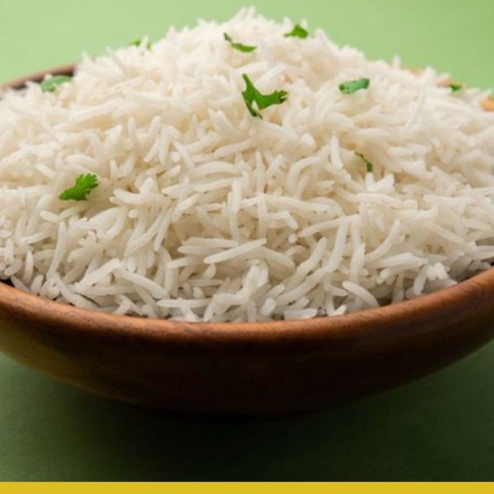 Plain basmati rice