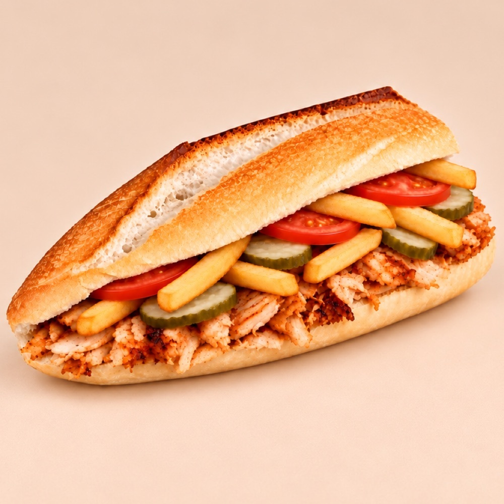 100 Gr Üç Çeyrek Tavuk Döner