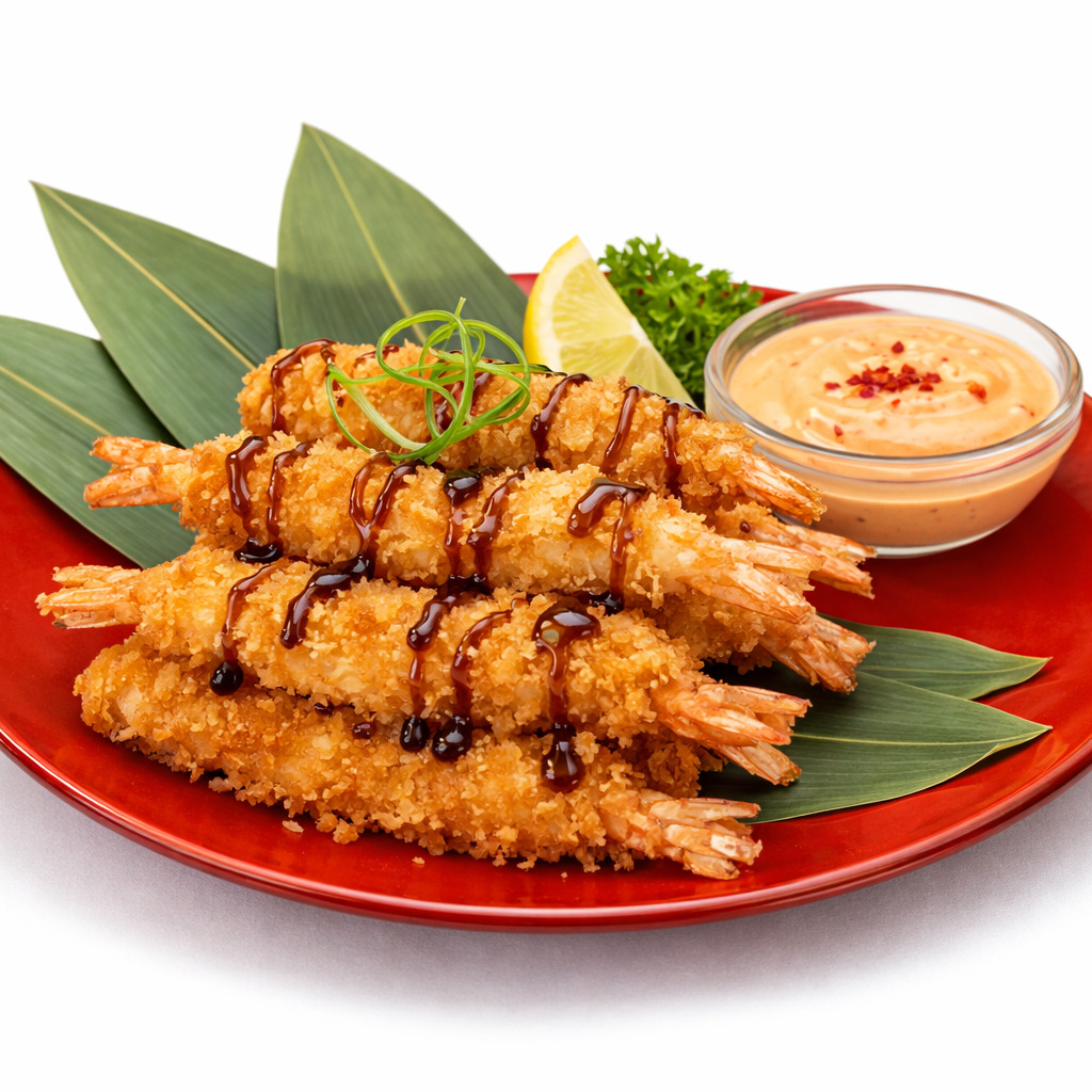 Panko Karides (Acılı Mayonez İle)