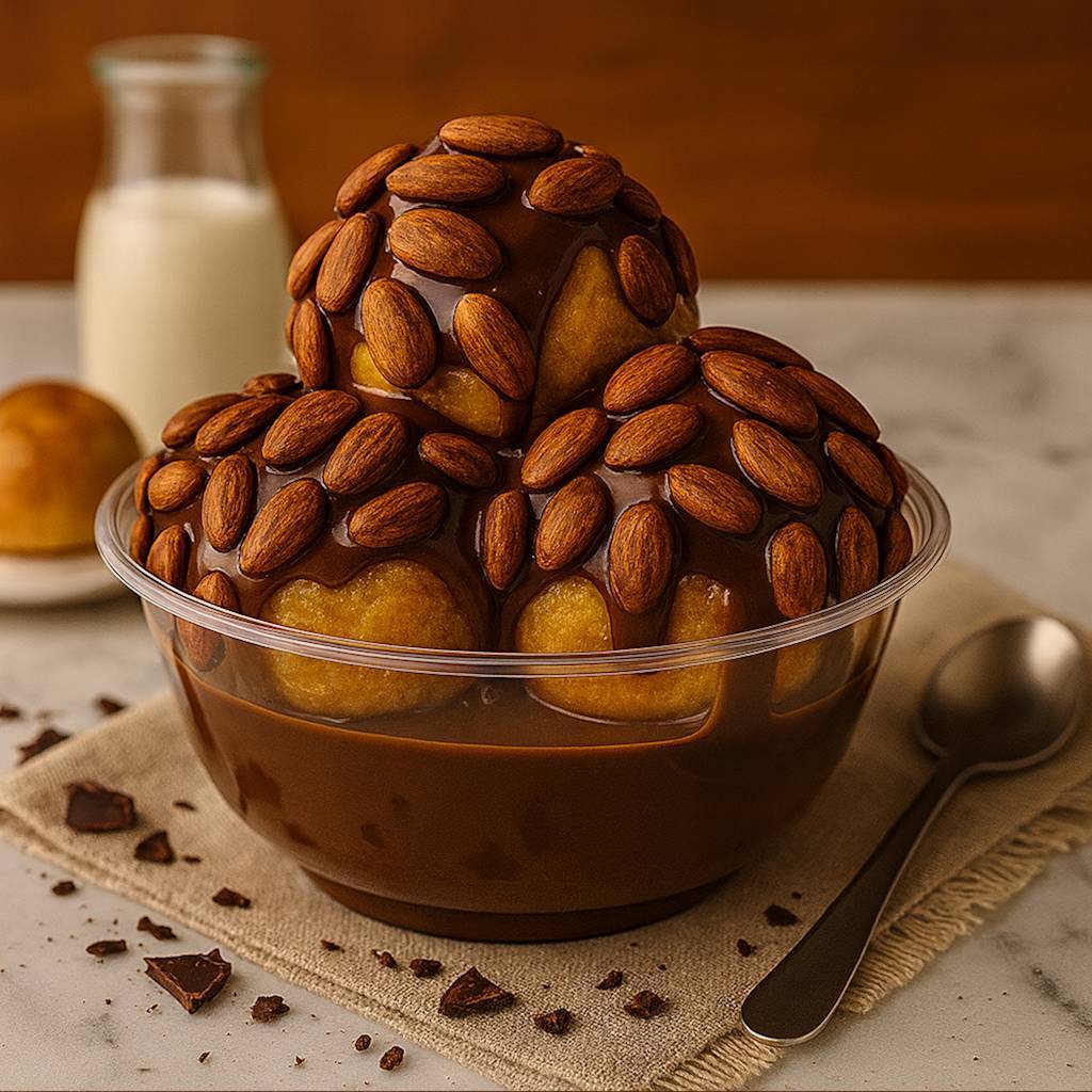 Antep Fıstıklı Profiterol (4 Top)