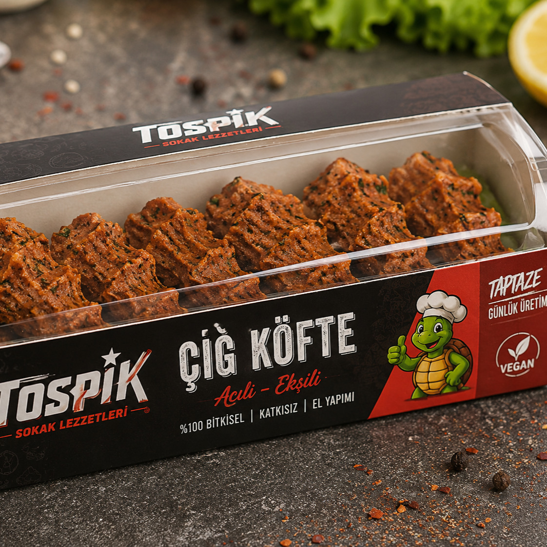 Bay Şefim 500 gr Etsiz Çiğ Köfte (Malzemeli)