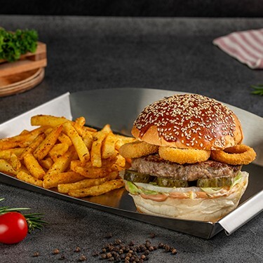 Rings Et Burger Menü