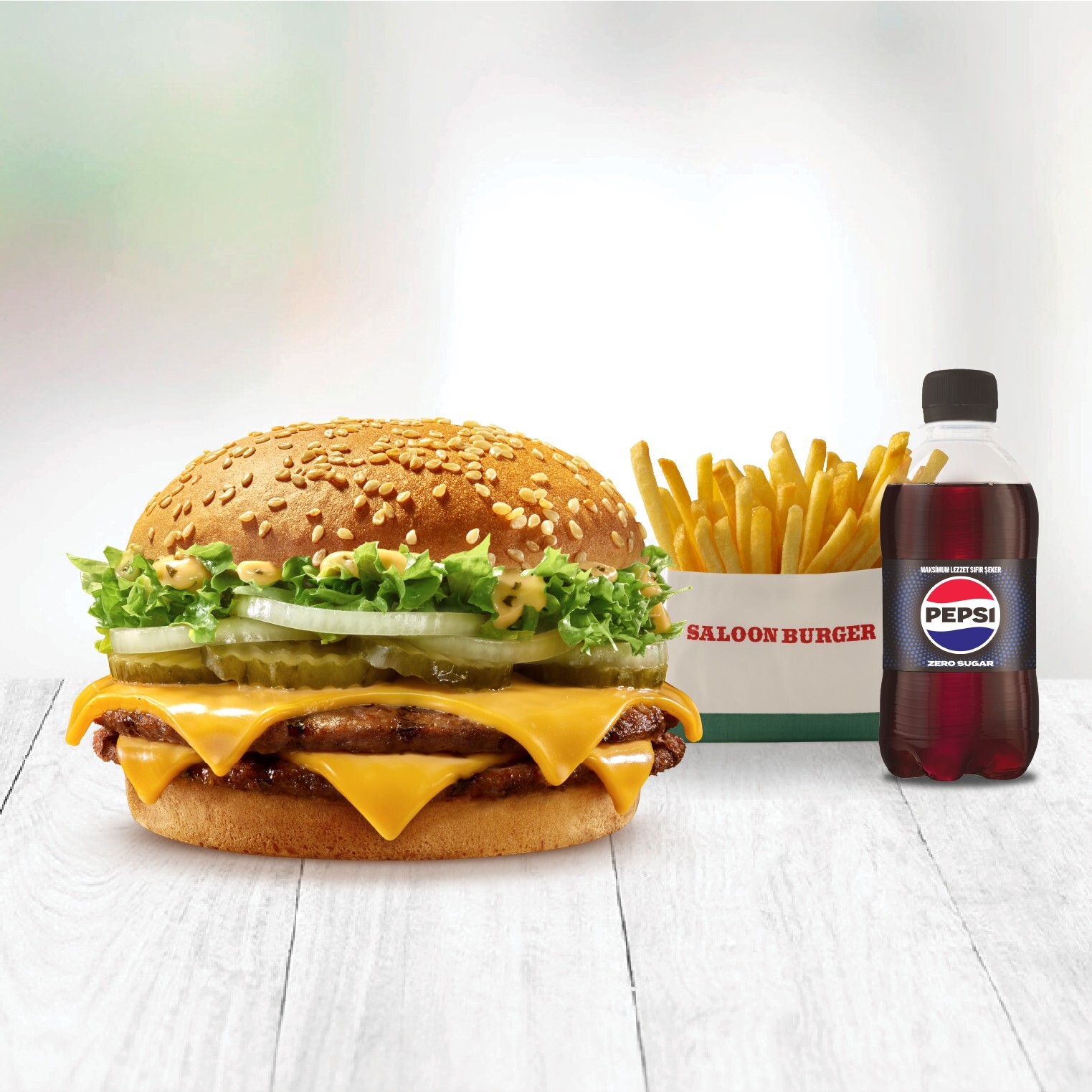 Büyük Aziz Dostum Burger Menü