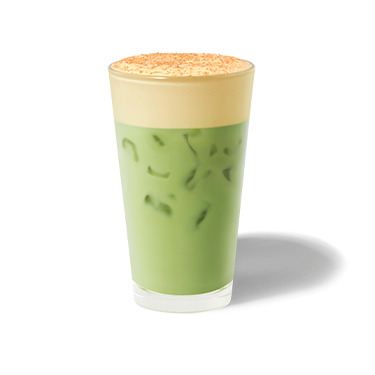 Iced Pumpkin Spice Matcha Latte