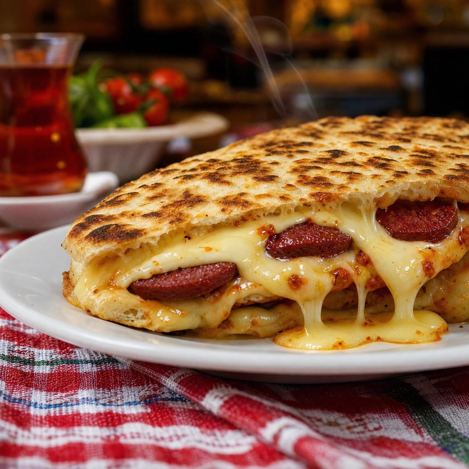 Klasik Bazlama Tost