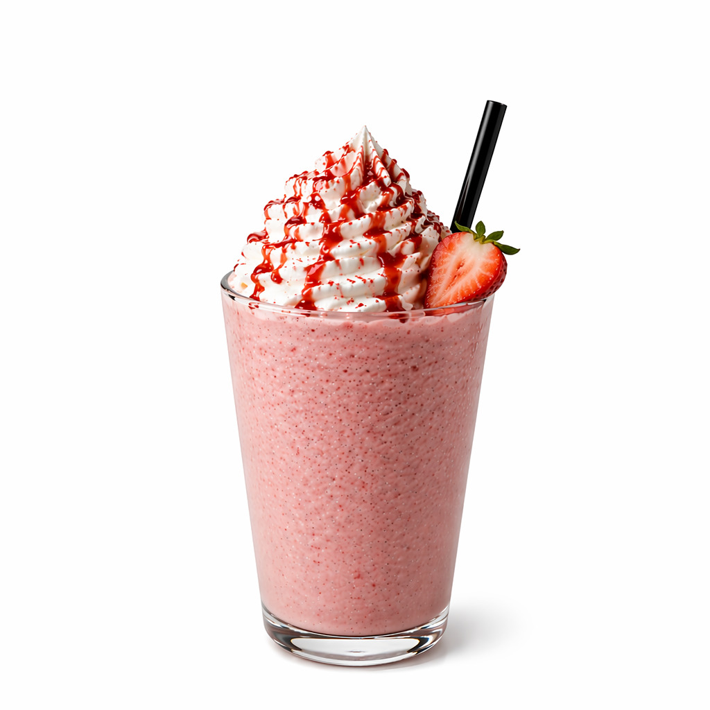 Çilekli Milkshake