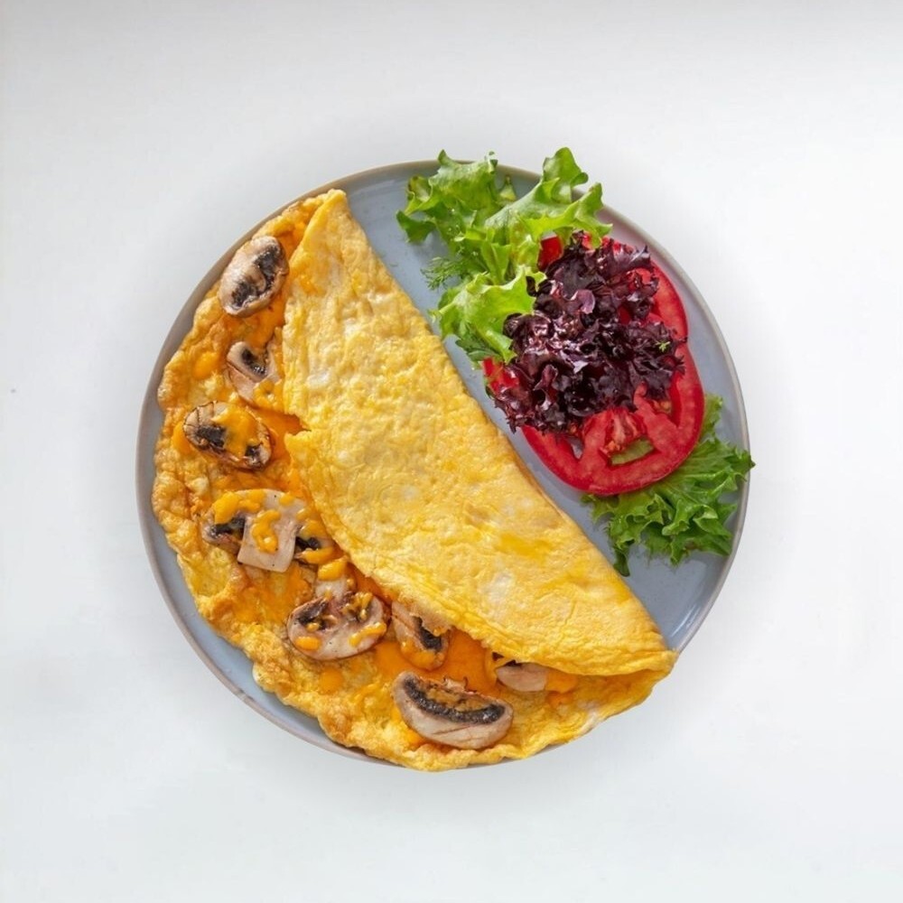 Cheddarlı Omlet