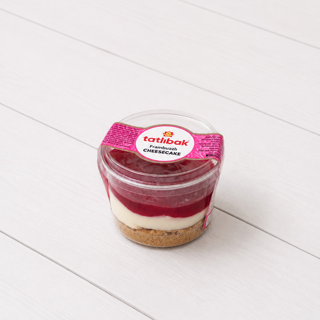 Frambuazlı Cheesecake Cup