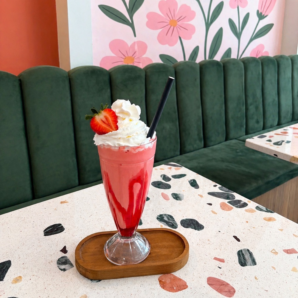 Çilek Milkshake