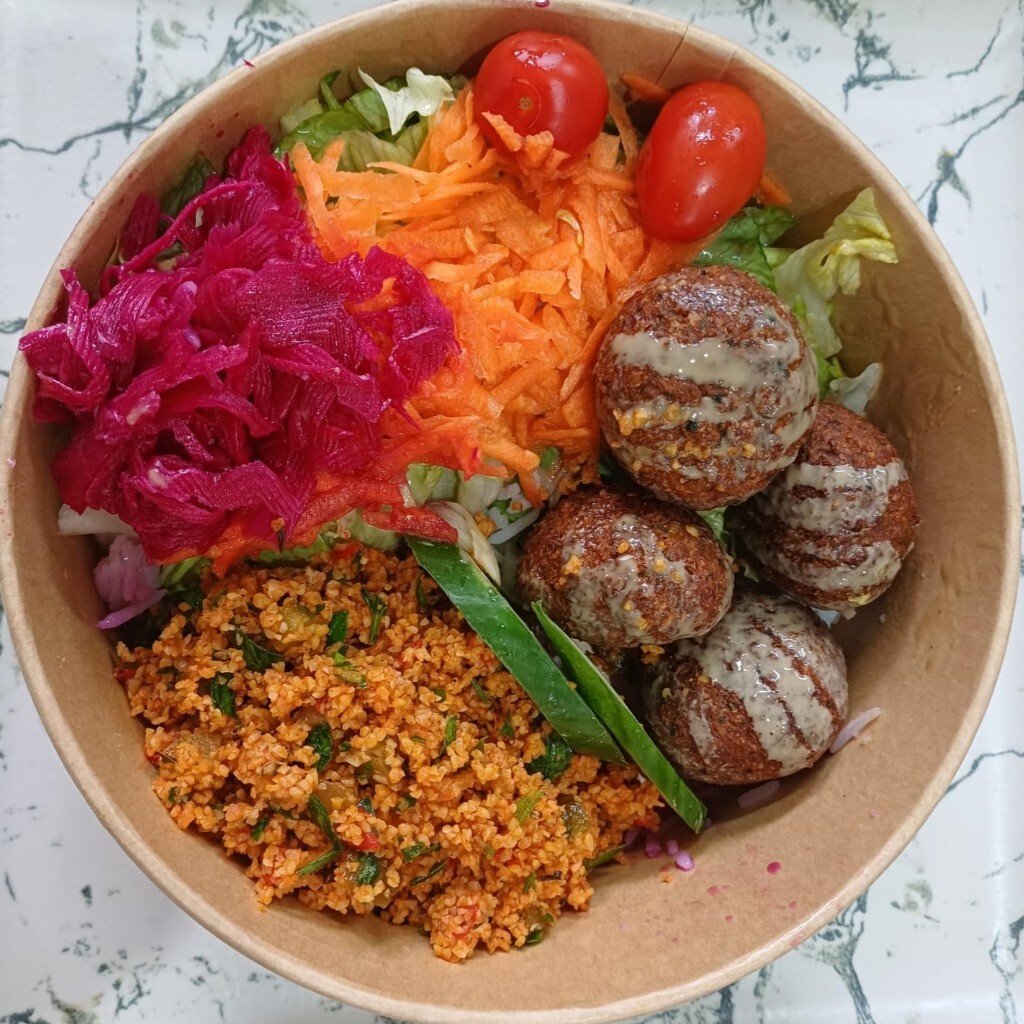 Yeni Falafel Kısır & New Falafel And Bulgur Salad