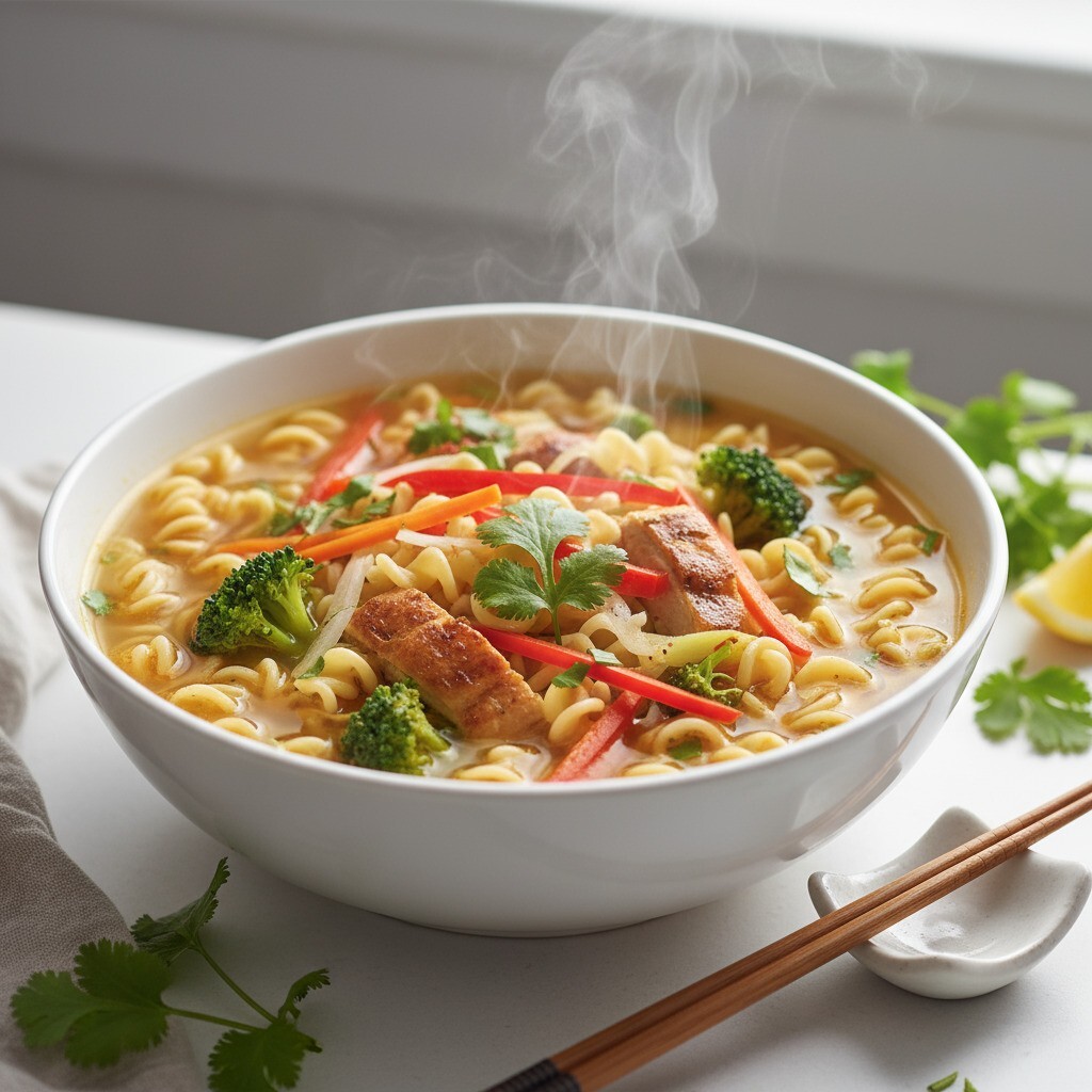 Moğol Tavuklu Noodle
