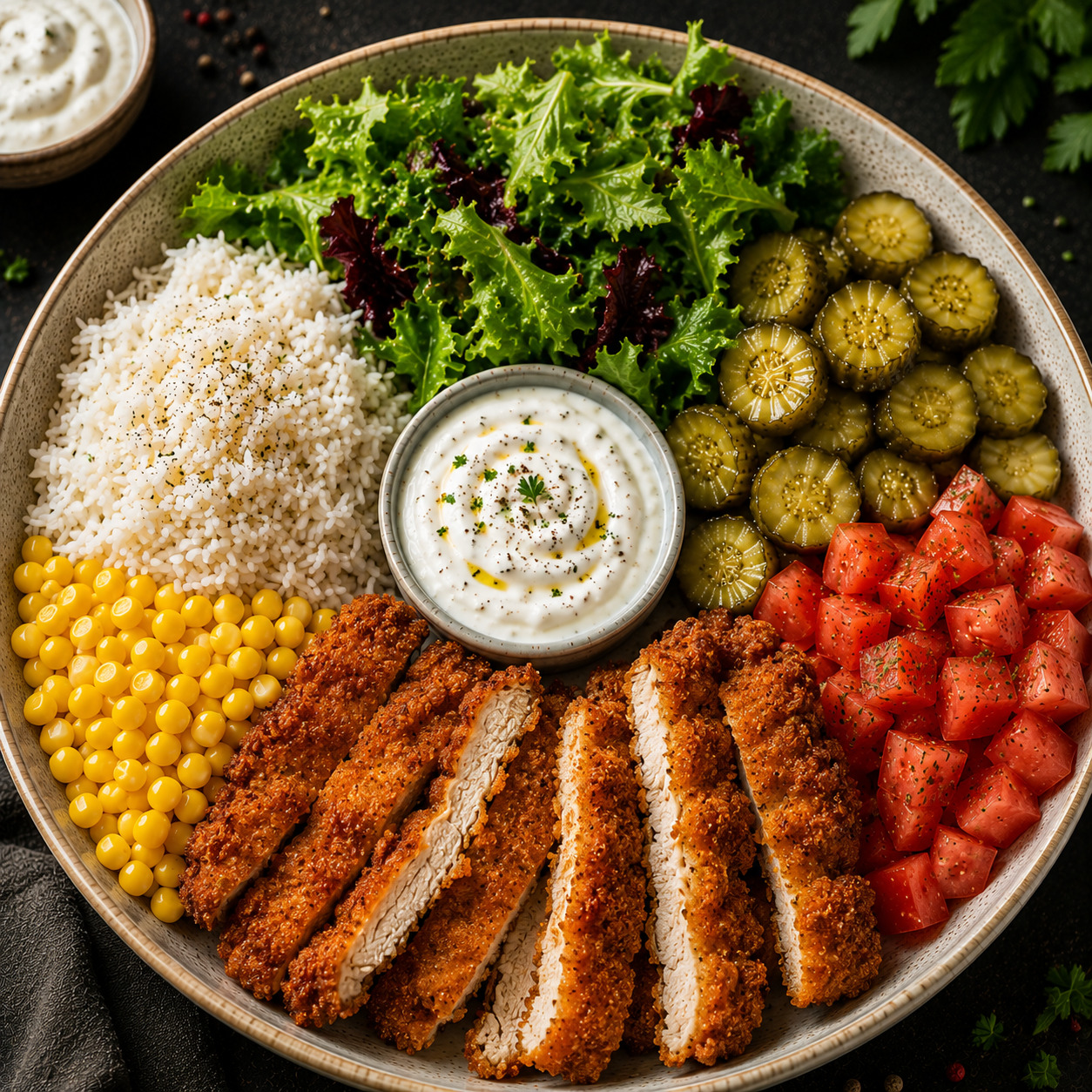 Çıtır Tavuklum Bowl