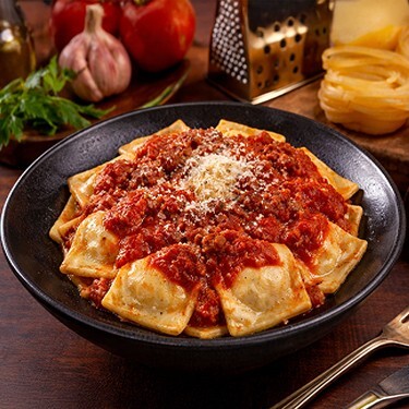 Ravioli Kıymalı Kırmızı Soslu