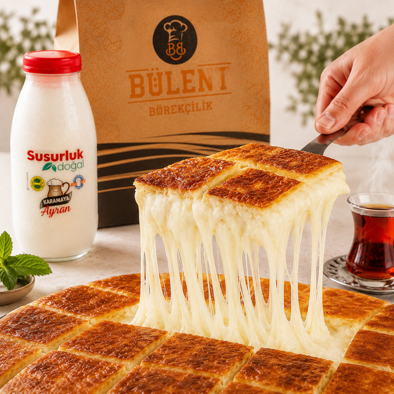 Bülent Börek Peynirli Tereyağlı Börek (500 Gr.)