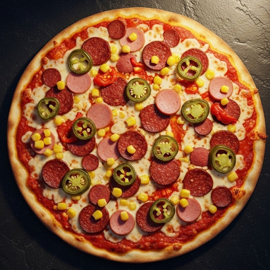 Türk Lezzeti Büyük Boy Pizza