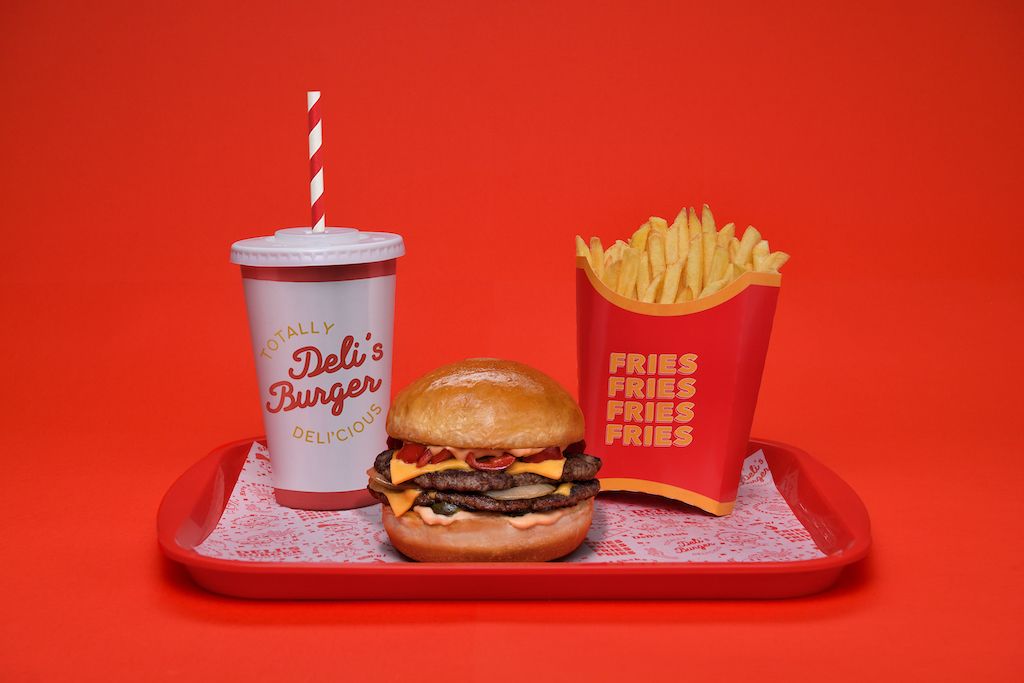Double Chili Burger Menü