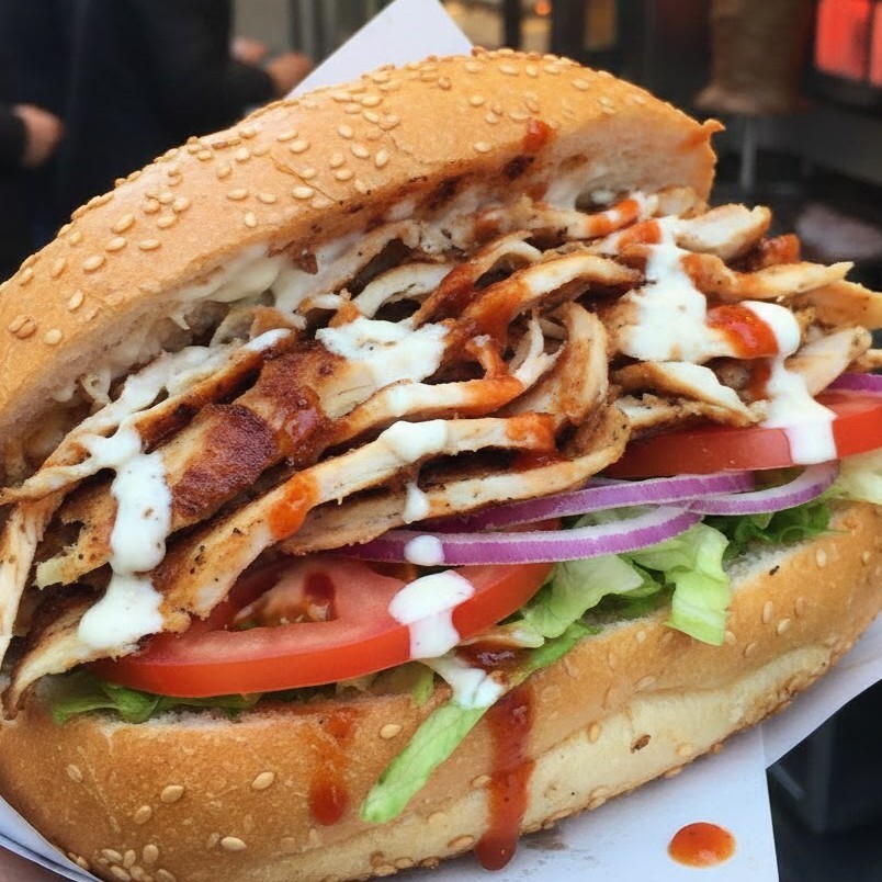 Tavuk Döner Yarım Ekmek
