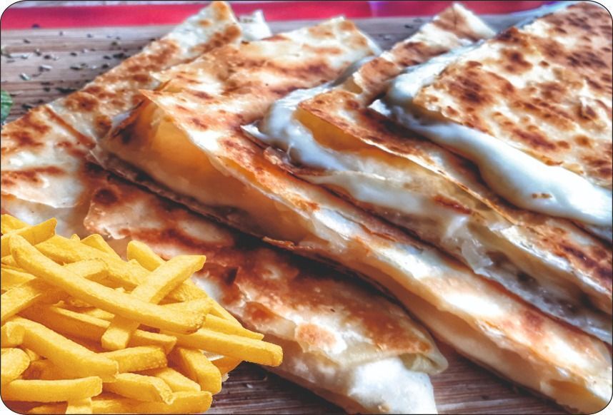 Kavurma Kaşarlı Katmer Tost+Cips