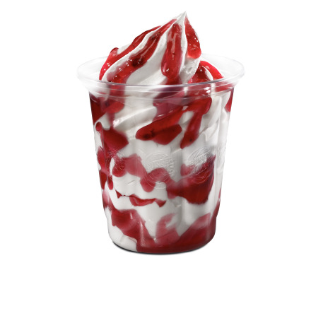 King Sundae (Böğürtlen Soslu)