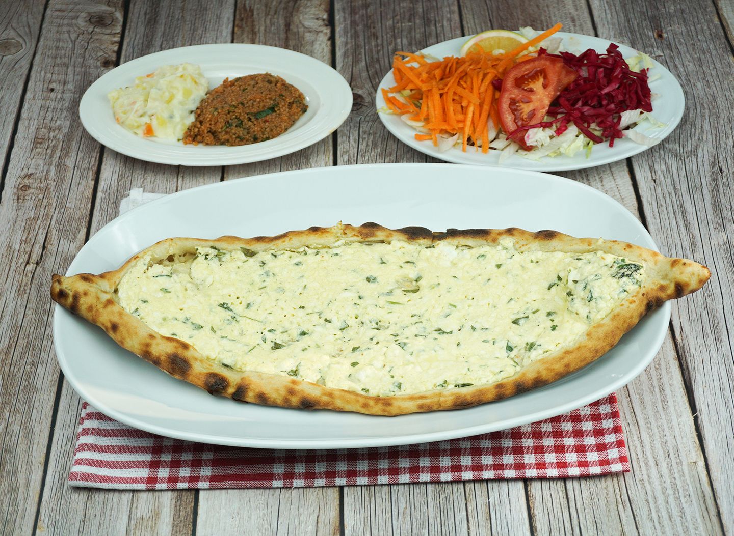 Beyaz Peynirli Pide (Standart) (Açık)