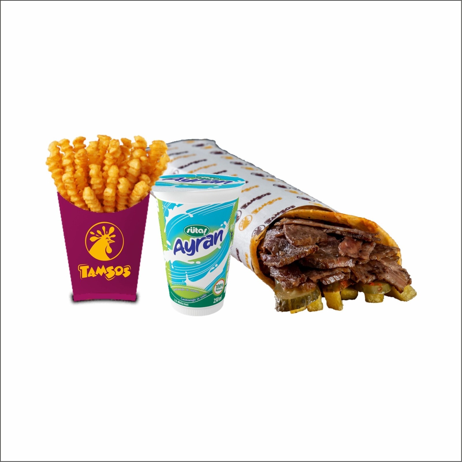 Maxi Et Döner Dürüm Menü