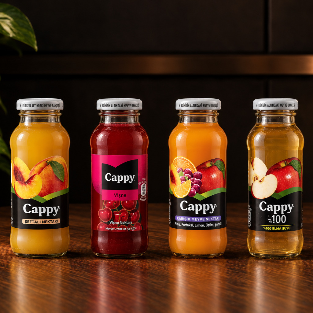 Cappy Cam Şişe (250 ml)
