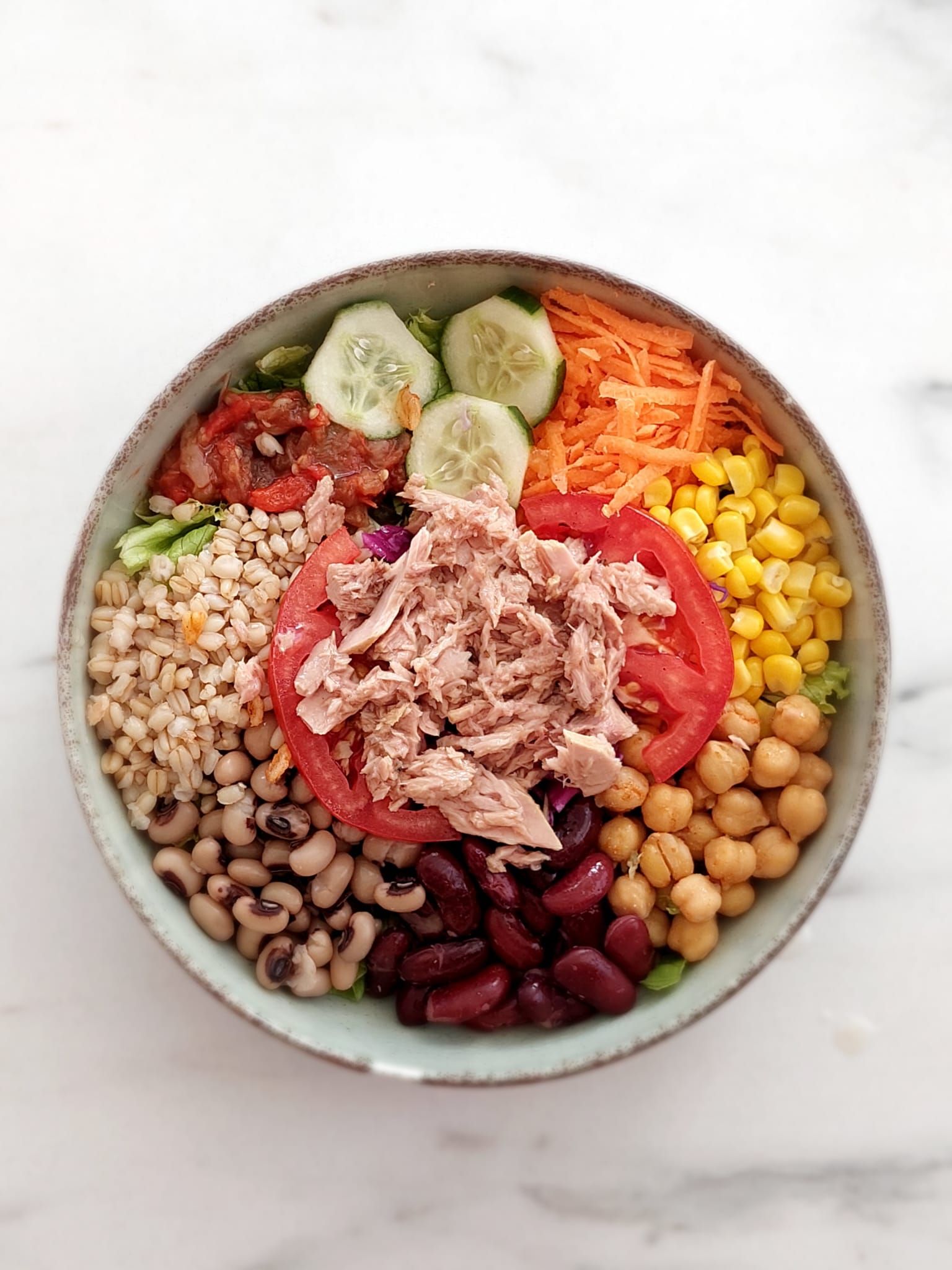 Ton Balıklı Bowl Salata