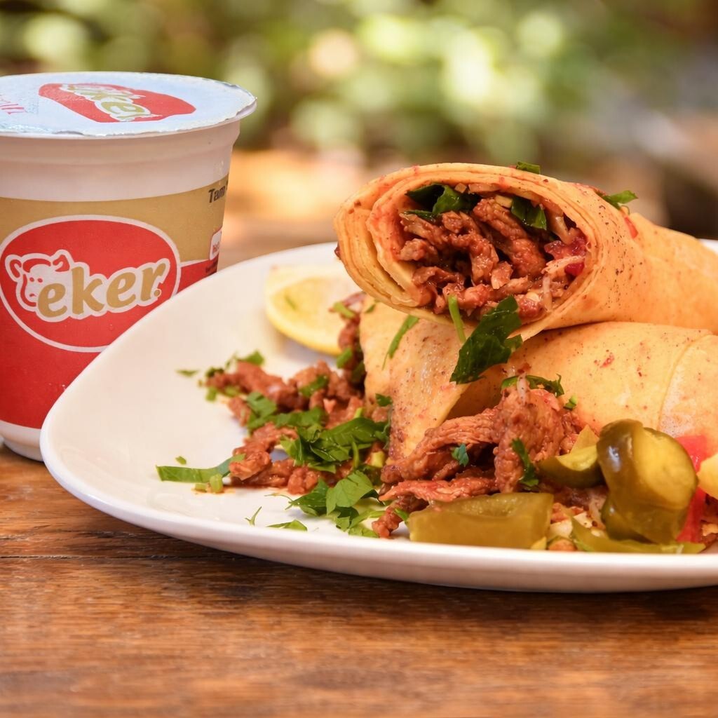 Jumbo Biftek Tantuni + Ayran (270 ml)