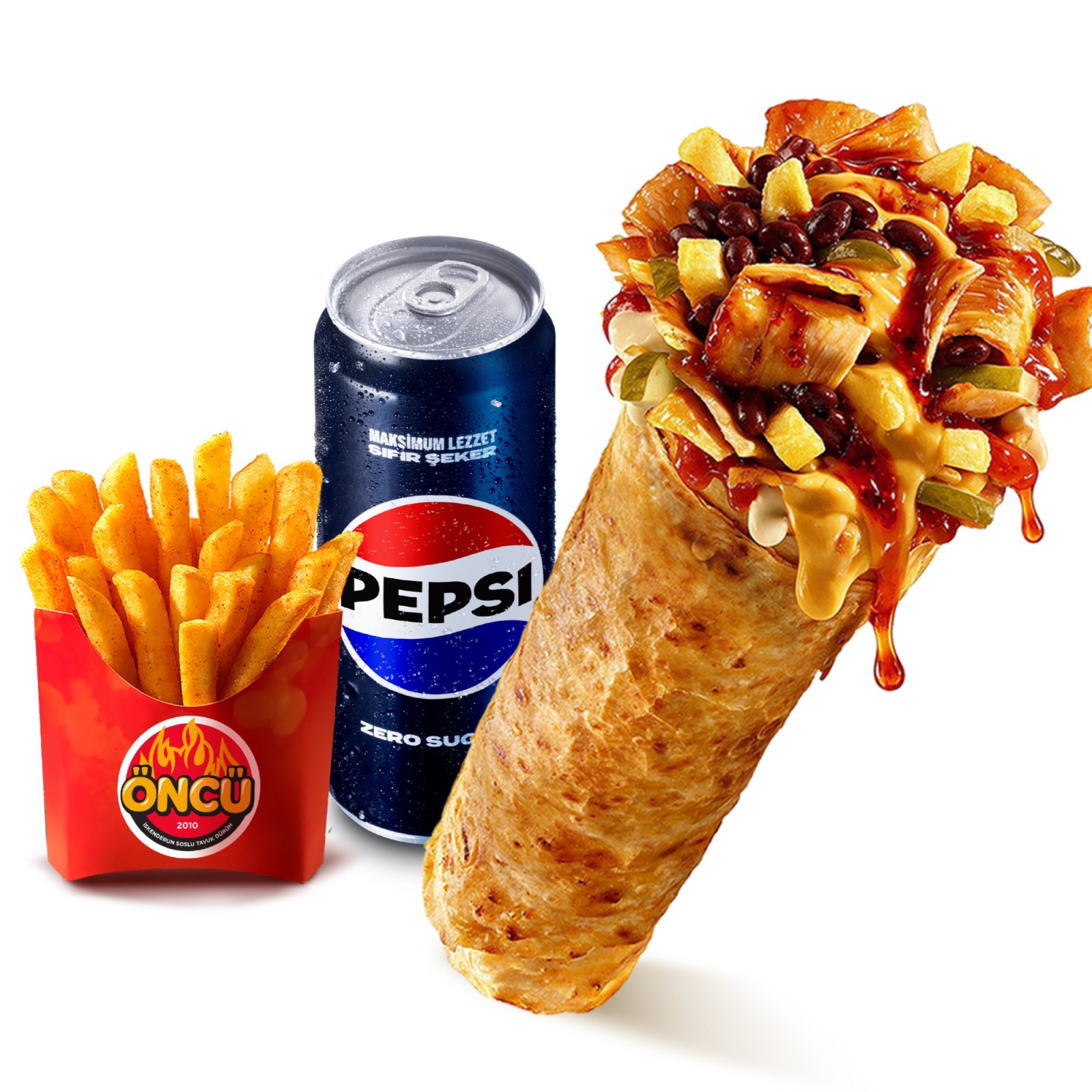 Combo Meksika Zurna Burrito
