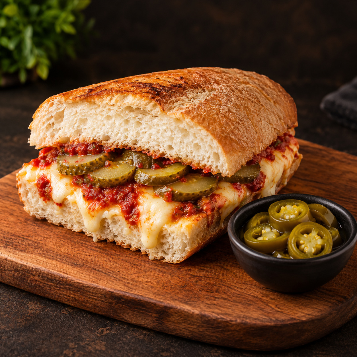 Kaşarlı Tost (Somun Ekmek)