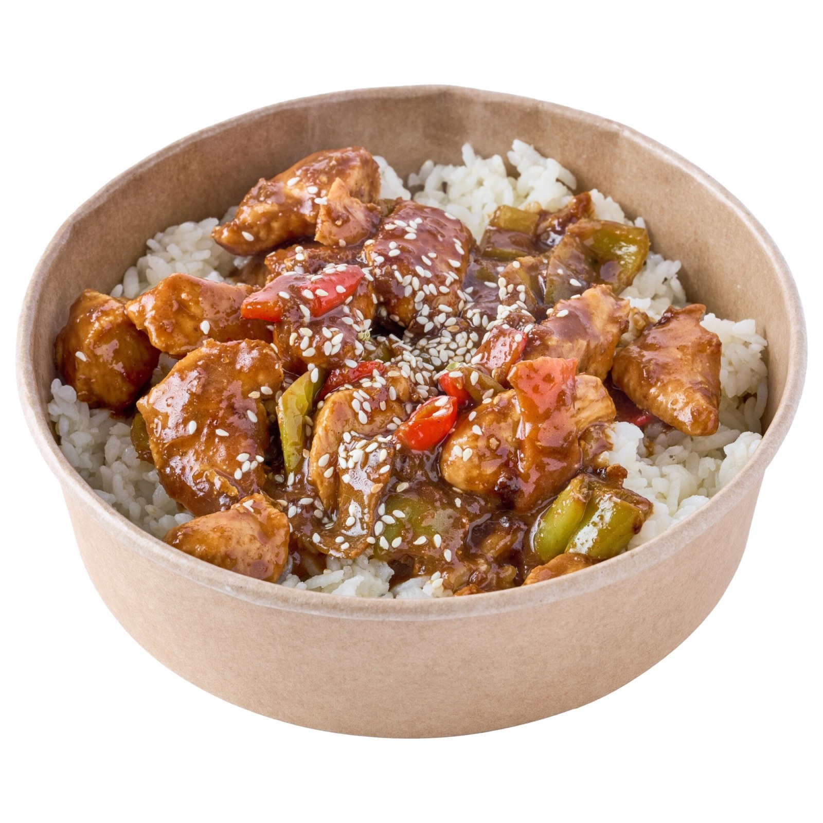 Teriyaki Soslu Tavuklu Pilav